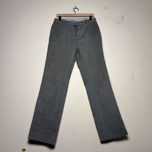 Peter Miller 32 Chino Pant Men 32x31 Grey Dress Formal Slim Straight Prep Casual